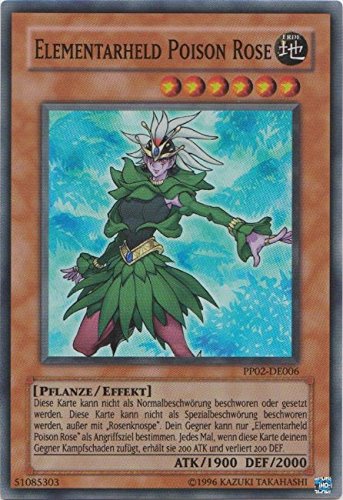 PP02-DE006 Elementarheld Poison Rose von Yu Gi Oh