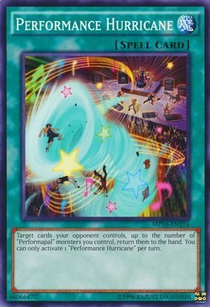 Performance Hurricane – MP16-EN214 – Common – Unlimited Edition – Mega Pack 2016 (Unlimited Edition) von YU-GI-OH!