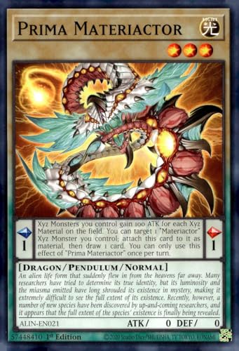 Prima Materiactor - ALIN-EN021 - Common - 1. Auflage von YU-GI-OH!