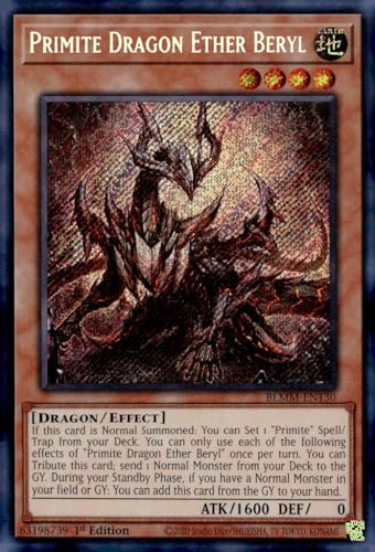 Primite Dragon Ether Beryll - BLMM-EN130 - Secret Rare - 1. Auflage Primite Dragon Ether Beryll - BLMM-EN130 - Secret Rare - 1. Auflage von YU-GI-OH!