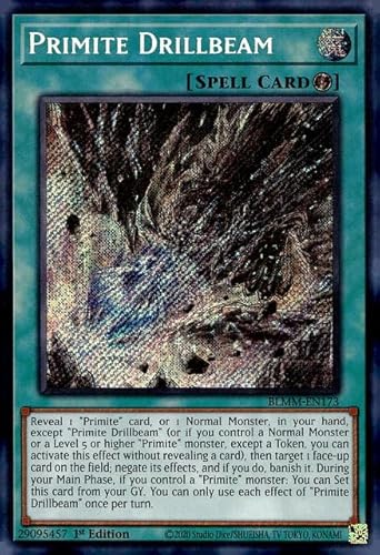 Primite Drillbeam - BLMM-EN173 - Secret Rare - 1. Auflage von YU-GI-OH!