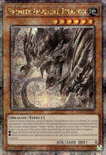 Primite Imperial Dragon (Quarter Century Secret Rare) – ROTA-EN013 – Quarter Century Secret Rare – 1. Auflage von YU-GI-OH!