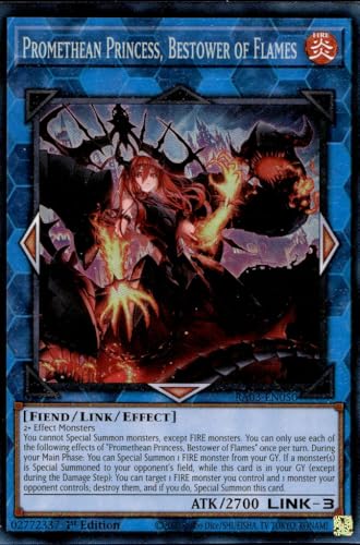 Promethean Princess, Bestower of Flames (PCR) – RA03-EN050 – Prismatische Sammlerselten – 1. Auflage von YU-GI-OH!