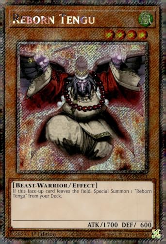 Reborn Tengu (Platinum Secret Rare) - RA03-EN251 - Platinum Secret Rare - 1. Auflage von YU-GI-OH!