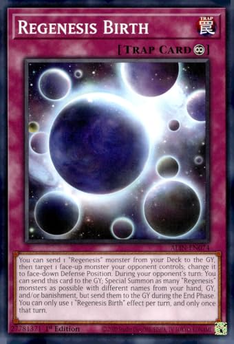 Regenesis Birth - ALIN-EN074 - Common - 1. Auflage von YU-GI-OH!