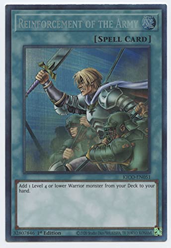 Reinforcement of The Army - KICO-EN051 - Collector's Rare - 1st Edition Reinforcement of The Army - KICO-EN051 - Collector's Rare - 1st Edition von YU-GI-OH!
