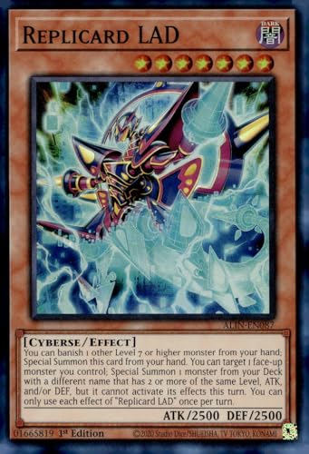 Replicard LAD - ALIN-EN087 - Super Rare - 1. Auflage von YU-GI-OH!