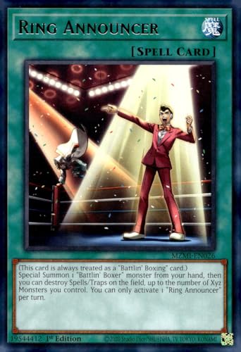 Ring Ansager - MZMI-EN026 - Rare - 1. Auflage von YU-GI-OH!