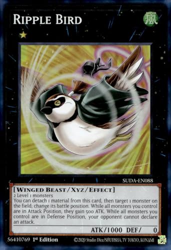Ripple Bird – SUDA-EN088 – Super Rare – 1. Auflage von YU-GI-OH!