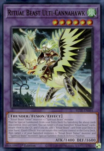 Ritual Beast Ulti-Cannahawk - BLTR-EN084 - Ultra Rare - 1. Auflage von YU-GI-OH!