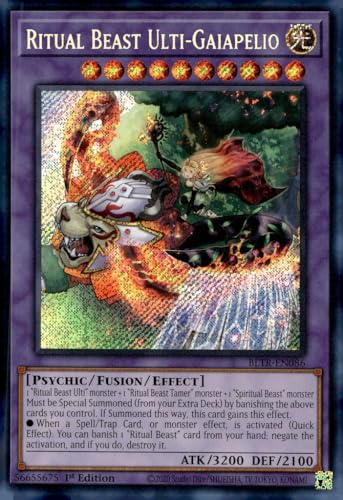 Ritual Beast Ulti-Gaiapelio - BLTR-EN086 - Secret Rare - 1. Auflage Ritual Beast Ulti-Gaiapelio - BLTR-EN086 - Secret Rare - 1. Auflage von YU-GI-OH!