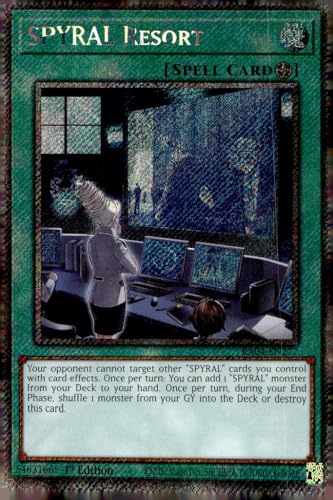 SPYRAL Resort (Platinum Secret Rare) – RA04-EN277 – Platinum Secret Rare – 1. Auflage von YU-GI-OH!