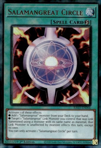 Salamangreat Circle (PUR) – RA03-EN066 – Prismatic Ultimate Rare – 1. Auflage von YU-GI-OH!