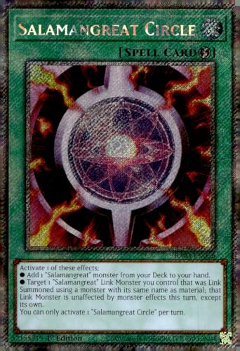 Salamangreat Circle (Platinum Secret Rare) – RA03-EN066 – Platinum Secret Rare – 1. Auflage von YU-GI-OH!
