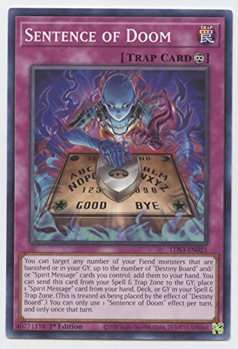 Sentence of Doom - LDS3-EN021 - Common - 1. Auflage von YU-GI-OH!