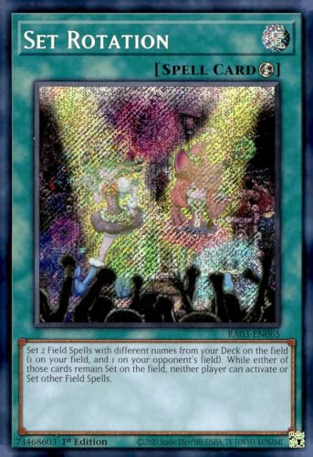 Set Rotation (Secret Rare) – RA03-EN065 – Secret Rare – 1. Auflage von YU-GI-OH!