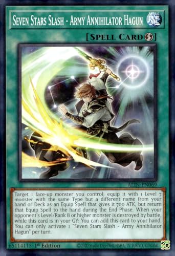 Seven Stars Slash - Army Annihilator Hagun - ALIN-EN069 - Common - 1. Auflage Seven Stars Slash - Army Annihilator Hagun - ALIN-EN069 - Common - 1. Auflage von YU-GI-OH!