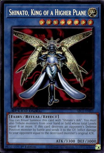 Shinato, King of a Higher Plane (PSR) - SBC2-ENI01 - Prismatic Secret Rare - 1. Auflage von YU-GI-OH!