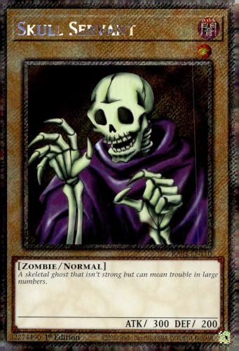 Skull Servant (Platinum Secret Rare) – RA04-EN110 – Platinum Secret Rare – 1. Auflage von YU-GI-OH!