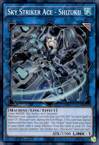 Sky Striker Ace - Shizuku - RA03-EN043 - Super Rare - 1. Auflage von YU-GI-OH!