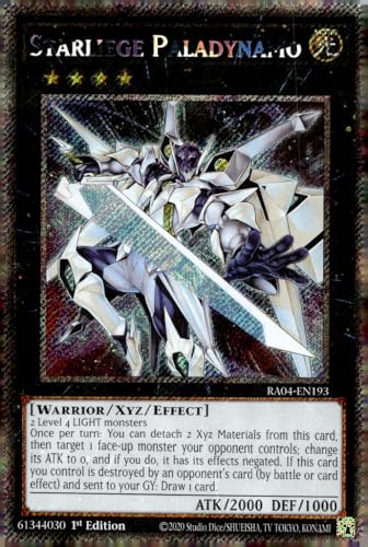 Starliege Paladynamo (Platinum Secret Rare) - RA04-EN193 - Platinum Secret Rare - 1. Auflage von YU-GI-OH!