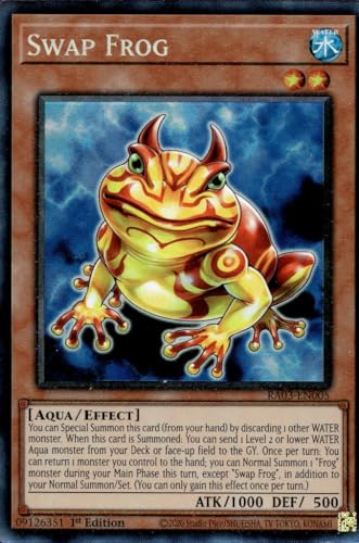 Swap Frog (PCR) - RA03-EN005 - Prismatische Sammlerselten - 1. Auflage von YU-GI-OH!