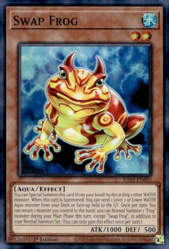 Swap Frog – RA03-EN005 – Super Rare – 1. Auflage Swap Frog – RA03-EN005 – Super Rare – 1. Auflage von YU-GI-OH!