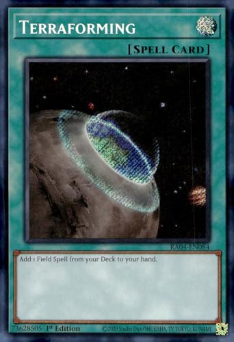 Terraforming (Secret Rare) - RA04-EN084 - Secret Rare - 1. Auflage von YU-GI-OH!
