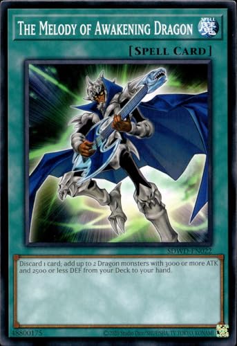 The Melody of Awakening Dragon (Unlimited Misprint) - SDWD-EN022 - Common - Unlimited von YU-GI-OH!