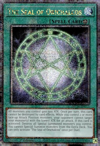 YU-GI-OH! - The Seal of Orichalcos MP24-EN015 - Quarter Century Secret Rare - 1. Auflage - 1 stück - Anime - Collectible Card - Karte von YU-GI-OH!