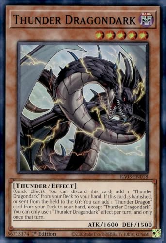Thunder Dragondark RA03-EN018 Super Rare 1. Auflage Thunder Dragondark RA03-EN018 Super Rare 1. Auflage von YU-GI-OH!