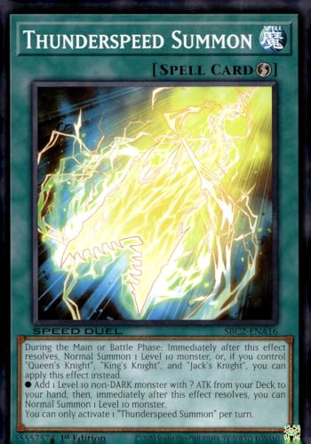 Thunderspeed Summon - SBC2-ENA16 - Common - 1. Auflage von YU-GI-OH!