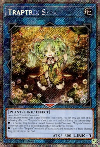 Traptrix Sera (Platinum Secret Rare) – RA04-EN075 – Platinum Secret Rare – 1. Auflage von YU-GI-OH!