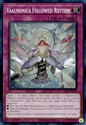 Vaalmonica Followed Rhythm - VASM-EN039 - Super Rare - 1. Auflage von YU-GI-OH!