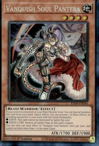 Vanquish Soul Pantera (CR) - RA04-EN044 - Collector's Rare - 1st Edition von YU-GI-OH!
