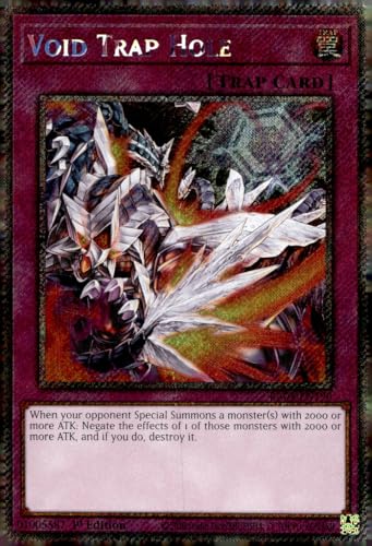 Void Trap Hole (Platinum Secret Rare) – RA04-EN190 – Platinum Secret Rare – 1. Auflage von YU-GI-OH!