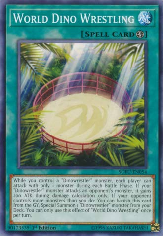 World Dino Wrestling - SOFU-EN054 - Common - 1. Auflage von YU-GI-OH!