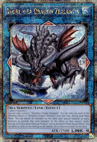 Worldsea Dragon Zealantis (Quarter Century Secret Rare) – RA04-EN082 – Quarter Century Secret Rare – 1. Auflage von YU-GI-OH!