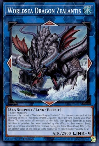 Worldsea Dragon Zealantis - RA04-EN082 - Super Rare - 1. Auflage Worldsea Dragon Zealantis - RA04-EN082 - Super Rare - 1. Auflage von YU-GI-OH!