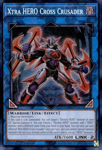 Xtra Hero Cross Crusader – RA04-EN076 – Super Rare – 1. Auflage von YU-GI-OH!