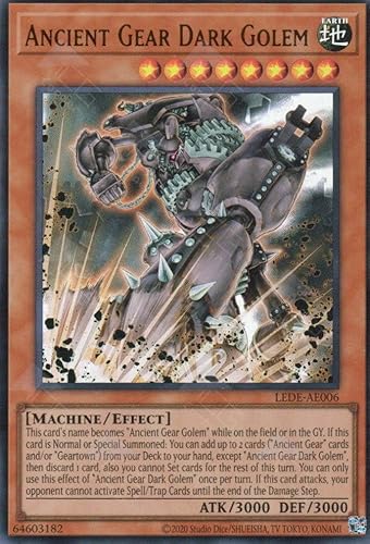 YU-GI-OH! Ancient Gear Dark Golem - LEDE-EN006 - Super Rare - 1. Auflage YU-GI-OH! Ancient Gear Dark Golem - LEDE-EN006 - Super Rare - 1. Auflage von YU-GI-OH!