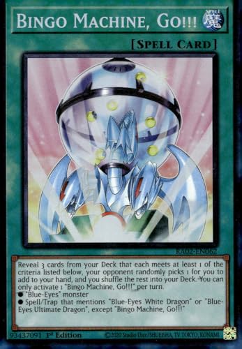YU-GI-OH! Bingo Machine, Go!!! (PCR) - RA02-EN062 - Prismatic Collector's Rare - 1. Auflage von YU-GI-OH!