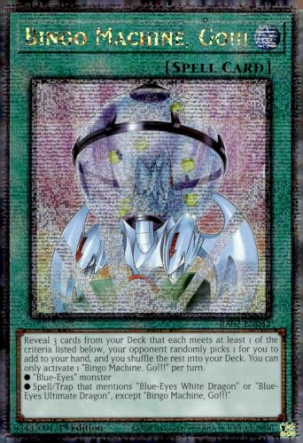YU-GI-OH! Bingo Machine, Go!!! (Quarter Century Secret Rare) - RA02-EN062 - Quarter Century Secret Rare - 1. Auflage von YU-GI-OH!