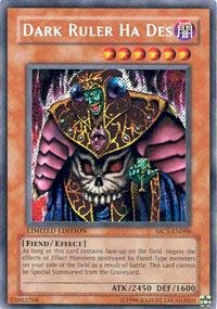 YU-GI-OH! - Dark Ruler Ha des (MC1-EN006) - Master Collection Volume 1 - Limited Edition - Secret Rare by von YU-GI-OH!