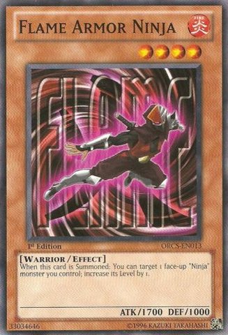 YU-GI-OH! - Flame Armor Ninja (ORCS-EN013) - Order of Chaos - Unlimited Edition - Common by von YU-GI-OH!