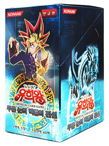 YU-GI-OH! Konami Yugioh Card Booster Pack Box OCG 200 Cards Legend of Blue Eyes White Dragon Korea Version by von YU-GI-OH!