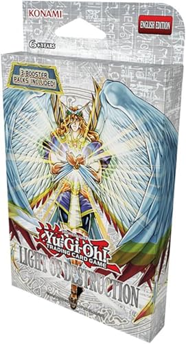 Yu Gi Oh Light of Destruction Unlimited Reprint 3-Pack Booster, LODT von Yu Gi Oh