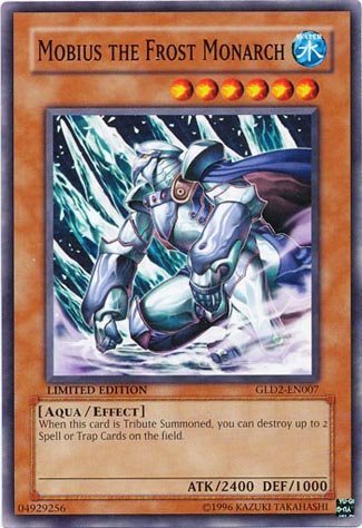 YU-GI-OH! - Mobius The Frost Monarch (gld2-en007) - Gold Series 2 - Limited Edition - Sammlerkarte - 1 Stück von YU-GI-OH!