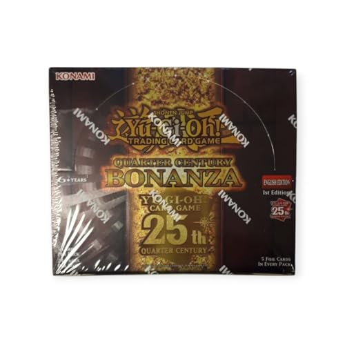 YU-GI-OH! Quarter Century Bonanza Display - Sammlerkarte - Trading Card Collector's Set - Fantasie - 1 Stück von YU-GI-OH!