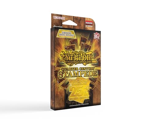 Yu-Gi-Oh! Quarter Century Stampede 3- Pack Booster Yu-Gi-Oh! Quarter Century Stampede 3- Pack Booster von YU-GI-OH!